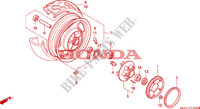 ROUE ARRIERE pour Honda SHADOW 750 50HP 1994