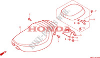 SELLE pour Honda SHADOW 750 1995