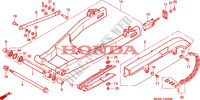 BRAS OSCILLANT pour Honda VF 750 MAGNA 2001