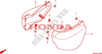 COUVERCLES LATERAUX pour Honda SHADOW 750 1999