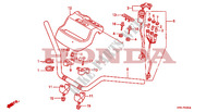 GUIDON pour Honda TRX 300 FOURTRAX 4X4 1991
