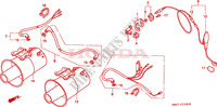 AMPLIFICATEUR   HAUT PARLEURS   MICROPHONE pour Honda CB 250 RED LIGHT SINGLE SEAT 1996