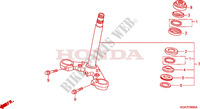 TE DE FOURCHE pour Honda CG 125 2005