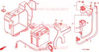 BATTERIE pour Honda 125 VARADERO 2009