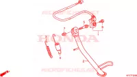 BEQUILLE pour Honda 125 VARADERO 2009
