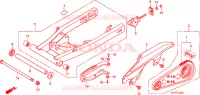 BRAS OSCILLANT pour Honda 125 VARADERO 2009