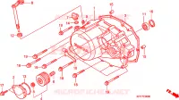 CARTER MOTEUR DROIT pour Honda 125 VARADERO 2009