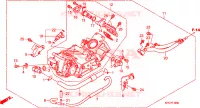 CORPS DE PAPILLON pour Honda 125 VARADERO 2009