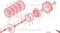 EMBRAYAGE pour Honda 125 VARADERO 2009