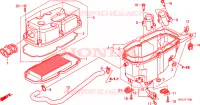 FILTRE A AIR pour Honda 125 VARADERO 2009
