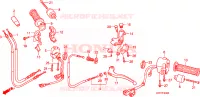 LEVIER DE GUIDON   CABLE   COMMODO pour Honda 125 VARADERO 2009