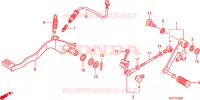 PEDALE pour Honda 125 VARADERO 2009