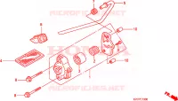 POMPE A HUILE pour Honda 125 VARADERO 2009