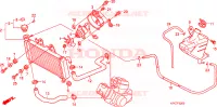 RADIATEUR pour Honda 125 VARADERO 2009