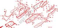 PLANCHER pour Honda S WING 125 FES SPECIAL 2010