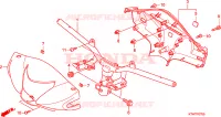 GUIDON   CARENAGE pour Honda SH 300 SPC 2008