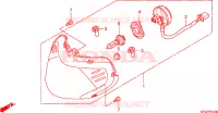 PHARE pour Honda SH 300 SPC 2008