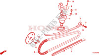 CHAINE DE DISTRIBUTION   TENDEUR pour Honda PES 125 INJECTION SPECIAL 2008