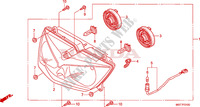 PHARE pour Honda XL 1000 VARADERO ABS 2007