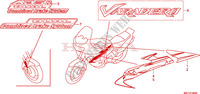 AUTOCOLLANTS pour Honda XL 1000 VARADERO ABS 2011