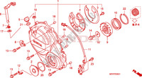 CARTER D'EMBRAYAGE (CBF600S8/SA8/N8/NA8) pour Honda CBF 600 NAKED ABS 34HP 2008