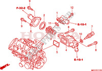 THERMOSTAT (CBF600S8/SA8/N8/NA8) pour Honda CBF 600 NAKED ABS 34HP 2008