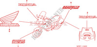 AUTOCOLLANTS pour Honda DEAUVILLE 700 ABS 2010