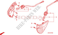 CLIGNOTANT pour Honda CBF 1000 T ABS 2010