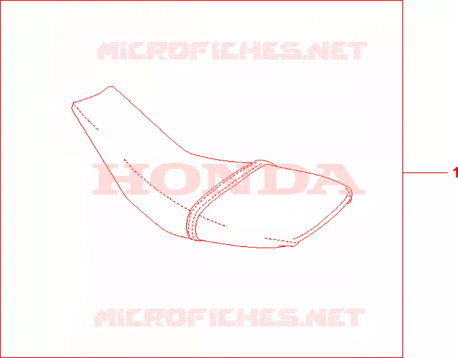 LOW SE*BLACK/RED* Honda MOTO 650 FMX 2005  FMX6505