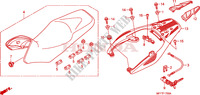 SELLE   PORTE BAGAGE ARRIERE pour Honda TRANSALP 700 2011