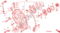 CARTER MOTEUR DROIT pour Honda CB 600 F HORNET ABS 34HP 2008