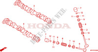 ARBRE A CAMES   SOUPAPE pour Honda CB 1000 R ABS TRICOLOR 2011