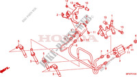 BOBINE D'ALLUMAGE pour Honda CB 1000 R ABS BLANC, NOIR 2011