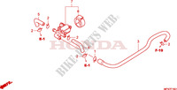 SYSTÈME DE RECYCLAGE DES GAZ pour Honda CB 1000 R ABS WHITE, BLACK 2011