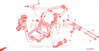 CADRE pour Honda 50 TODAY 2007
