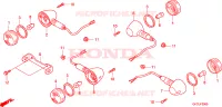 CLIGNOTANT pour Honda 50 TODAY 2007