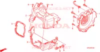 OUIES DE RADIATEUR pour Honda 50 TODAY 2007