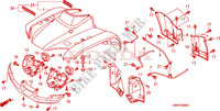 GARDE BOUE AVANT pour Honda TRX 250 FOURTRAX RECON Electric Shift 2008