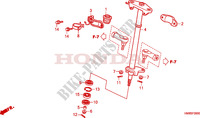ARBRE DE DIRECTION pour Honda TRX 250 FOURTRAX RECON Standard 2010