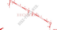BARRE DE DIRECTION pour Honda TRX 250 FOURTRAX RECON Standard 2011