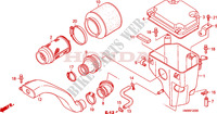 FILTRE A AIR pour Honda TRX 250 FOURTRAX RECON Standard 2011