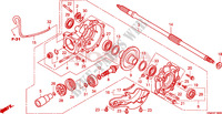 COUPLE CONIQUE pour Honda FOURTRAX 500 FOREMAN RUBICON Hydrostatic 2009