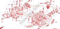 CULASSE pour Honda FOURTRAX 500 FOREMAN RUBICON Hydrostatic 2009