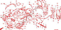 GARDE BOUE AVANT pour Honda FOURTRAX 500 FOREMAN RUBICON Hydrostatic 2011