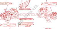 AUTOCOLLANTS pour Honda FOURTRAX 350 RANCHER Electric Shift 2005