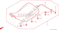 SELLE pour Honda FOURTRAX 350 RANCHER 4X4 2004