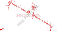BARRE DE DIRECTION pour Honda FOURTRAX 500 FOREMAN 4X4 RED 2007