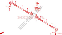 BARRE DE DIRECTION pour Honda FOURTRAX 500 FOREMAN 4X4 Electric Shift, Power Steering 2011