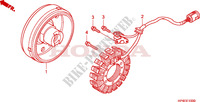 ALTERNATEUR pour Honda FOURTRAX 420 RANCHER 4X4 PS RED 2010