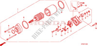 DEMARREUR pour Honda FOURTRAX 420 RANCHER 4X4 PS RED 2010